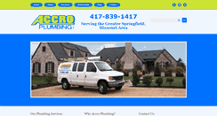 Desktop Screenshot of accroplumbing.com